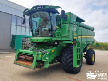 John Deere S670i HM 4x4 + Header paioase