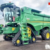 John Deere S780i + Header paioase