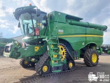 John Deere S780i + Header paioase